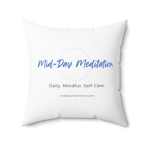 Faux Suede Square Pillow - Creative Media Commerce