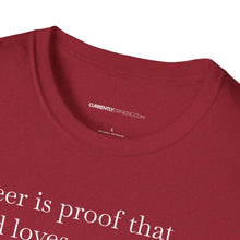 Load image into Gallery viewer, Beer Is Proof - Currently Drinking Unisex Softstyle T-Shirt