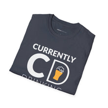 Load image into Gallery viewer, Currently Drinking Pint On Front Unisex Softstyle T-Shirt - Creative Media Commerce