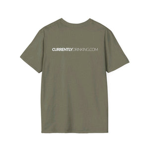 Currently Drinking Pint On Front Unisex Softstyle T-Shirt - Creative Media Commerce