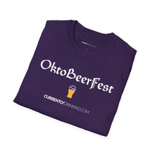 Load image into Gallery viewer, OktoBeerFest - Currently Drinking Unisex Softstyle T-Shirt - Creative Media Commerce