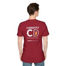 Load image into Gallery viewer, Currently Drinking Unisex Softstyle T-Shirt  Beer Style - Creative Media Commerce