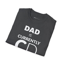 Load image into Gallery viewer, Dad&#39;s Currently Drinking Unisex Softstyle T-Shirt - Creative Media Commerce