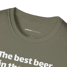 Load image into Gallery viewer, Best Beer In The World Currently Drinking Unisex Softstyle T-Shirt