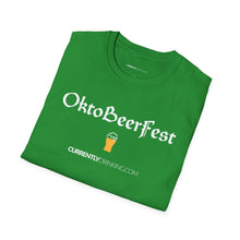 Load image into Gallery viewer, OktoBeerFest - Currently Drinking Unisex Softstyle T-Shirt - Creative Media Commerce
