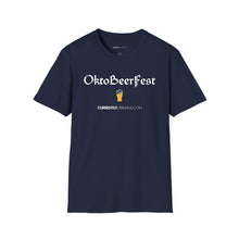 Load image into Gallery viewer, OktoBeerFest - Currently Drinking Unisex Softstyle T-Shirt - Creative Media Commerce