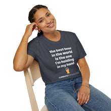 Load image into Gallery viewer, Best Beer In The World Currently Drinking Unisex Softstyle T-Shirt