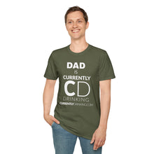 Load image into Gallery viewer, Dad&#39;s Currently Drinking Unisex Softstyle T-Shirt - Creative Media Commerce