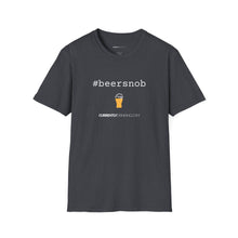 Load image into Gallery viewer, #beersnob Currently Drinking Unisex Softstyle T-Shirt