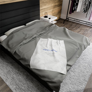 Velveteen Plush Blanket - Creative Media Commerce