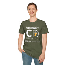 Load image into Gallery viewer, Currently Drinking Pint On Front Unisex Softstyle T-Shirt - Creative Media Commerce