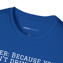 Load image into Gallery viewer, Can&#39;t Drink Bacon - Currently Drinking Unisex Softstyle T-Shirt - Creative Media Commerce