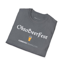 Load image into Gallery viewer, OktoBeerFest - Currently Drinking Unisex Softstyle T-Shirt - Creative Media Commerce