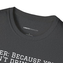 Load image into Gallery viewer, Can&#39;t Drink Bacon - Currently Drinking Unisex Softstyle T-Shirt - Creative Media Commerce