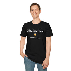 OktoBeerFest - Currently Drinking Unisex Softstyle T-Shirt - Creative Media Commerce
