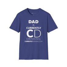 Load image into Gallery viewer, Dad&#39;s Currently Drinking Unisex Softstyle T-Shirt - Creative Media Commerce