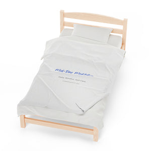 Velveteen Plush Blanket - Creative Media Commerce