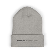Load image into Gallery viewer, Classic Cuffed Beanie with CurrentlyDrinking.com Embroidery
