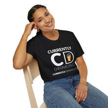 Load image into Gallery viewer, Currently Drinking Pint On Front Unisex Softstyle T-Shirt - Creative Media Commerce