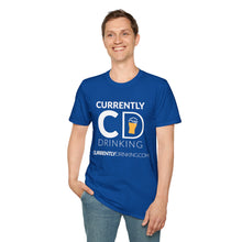 Load image into Gallery viewer, Currently Drinking Pint On Front Unisex Softstyle T-Shirt - Creative Media Commerce