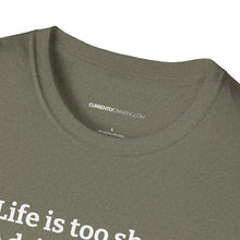 Load image into Gallery viewer, Life Is Too Short For Bad Beer - Currently Drinking Unisex Softstyle T-Shirt - Creative Media Commerce