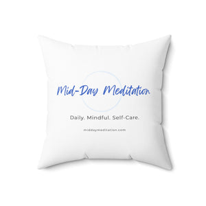 Faux Suede Square Pillow - Creative Media Commerce