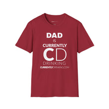 Load image into Gallery viewer, Dad&#39;s Currently Drinking Unisex Softstyle T-Shirt - Creative Media Commerce