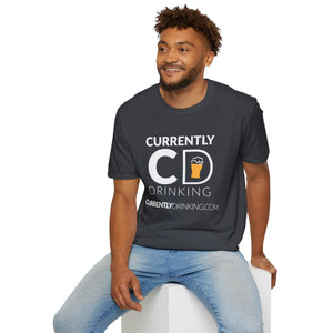 Currently Drinking Pint On Front Unisex Softstyle T-Shirt - Creative Media Commerce
