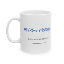 Load image into Gallery viewer, Mid-Day Meditation Ceramic Mug, (11oz, 15oz) - Creative Media Commerce