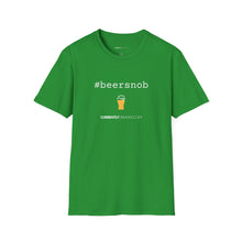 Load image into Gallery viewer, #beersnob Currently Drinking Unisex Softstyle T-Shirt