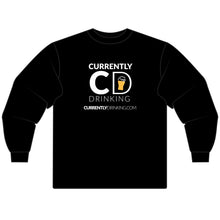 Load image into Gallery viewer, Currently Drinking Long Sleeve Tee — Logo Beer Glass Design