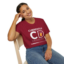 Load image into Gallery viewer, Currently Drinking Pint On Front Unisex Softstyle T-Shirt - Creative Media Commerce