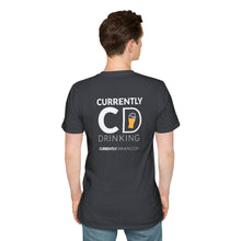 Load image into Gallery viewer, Currently Drinking Unisex Softstyle T-Shirt  Beer Style - Creative Media Commerce