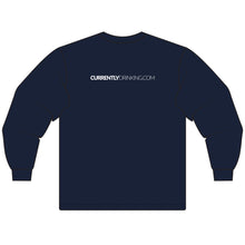 Load image into Gallery viewer, Currently Drinking Long Sleeve Tee — Logo Beer Glass Design
