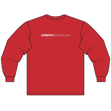 Load image into Gallery viewer, Currently Drinking Long Sleeve Tee — Logo Beer Glass Design