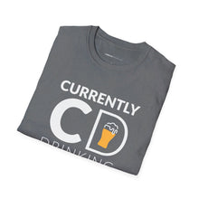 Load image into Gallery viewer, Currently Drinking Pint On Front Unisex Softstyle T-Shirt - Creative Media Commerce