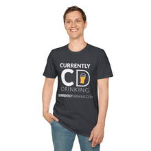 Load image into Gallery viewer, Currently Drinking Pint On Front Unisex Softstyle T-Shirt - Creative Media Commerce