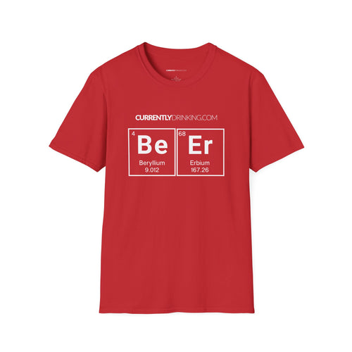 Currently Drinking Beer Elements Unisex Softstyle T-Shirt