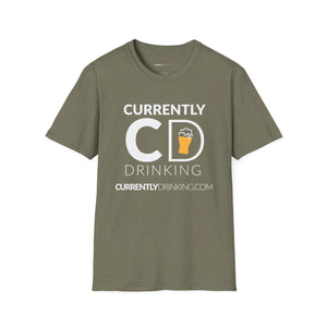 Currently Drinking Pint On Front Unisex Softstyle T-Shirt - Creative Media Commerce