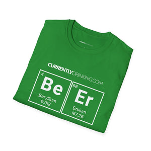 Currently Drinking Beer Elements Unisex Softstyle T-Shirt - Creative Media Commerce