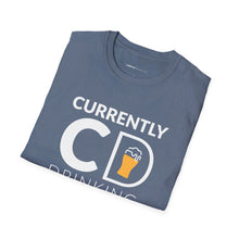 Load image into Gallery viewer, Currently Drinking Pint On Front Unisex Softstyle T-Shirt - Creative Media Commerce
