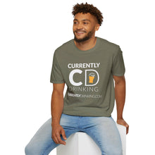 Load image into Gallery viewer, Currently Drinking Pint On Front Unisex Softstyle T-Shirt - Creative Media Commerce