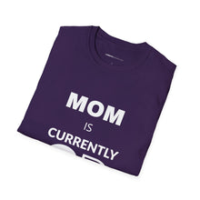 Load image into Gallery viewer, Mom Currently Drinking Unisex Softstyle T-Shirt - Creative Media Commerce