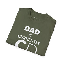 Load image into Gallery viewer, Dad&#39;s Currently Drinking Unisex Softstyle T-Shirt - Creative Media Commerce
