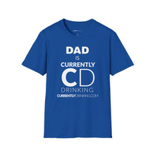 Load image into Gallery viewer, Dad&#39;s Currently Drinking Unisex Softstyle T-Shirt - Creative Media Commerce