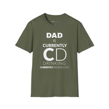 Load image into Gallery viewer, Dad&#39;s Currently Drinking Unisex Softstyle T-Shirt - Creative Media Commerce