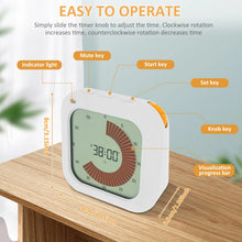 Load image into Gallery viewer, Meditation Countdown Timer with 3 Alarm Modes - Creative Media Commerce