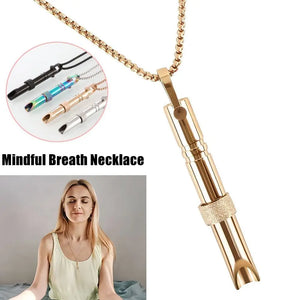 Mindful Breathing Necklace for Meditation - Creative Media Commerce