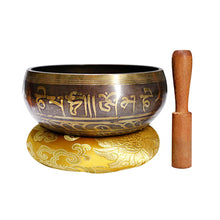 Load image into Gallery viewer, Chakra Drum for Garden Buddha Sound Bowl Tibet Singing Bowls Aromatic Meditation Timer Chime Bamboo Tibetan - Creative Media Commerce
