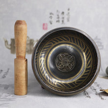 Load image into Gallery viewer, Chakra Drum for Garden Buddha Sound Bowl Tibet Singing Bowls Aromatic Meditation Timer Chime Bamboo Tibetan - Creative Media Commerce